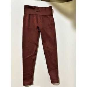 Bo+Tee Women's Burgundy Leggings